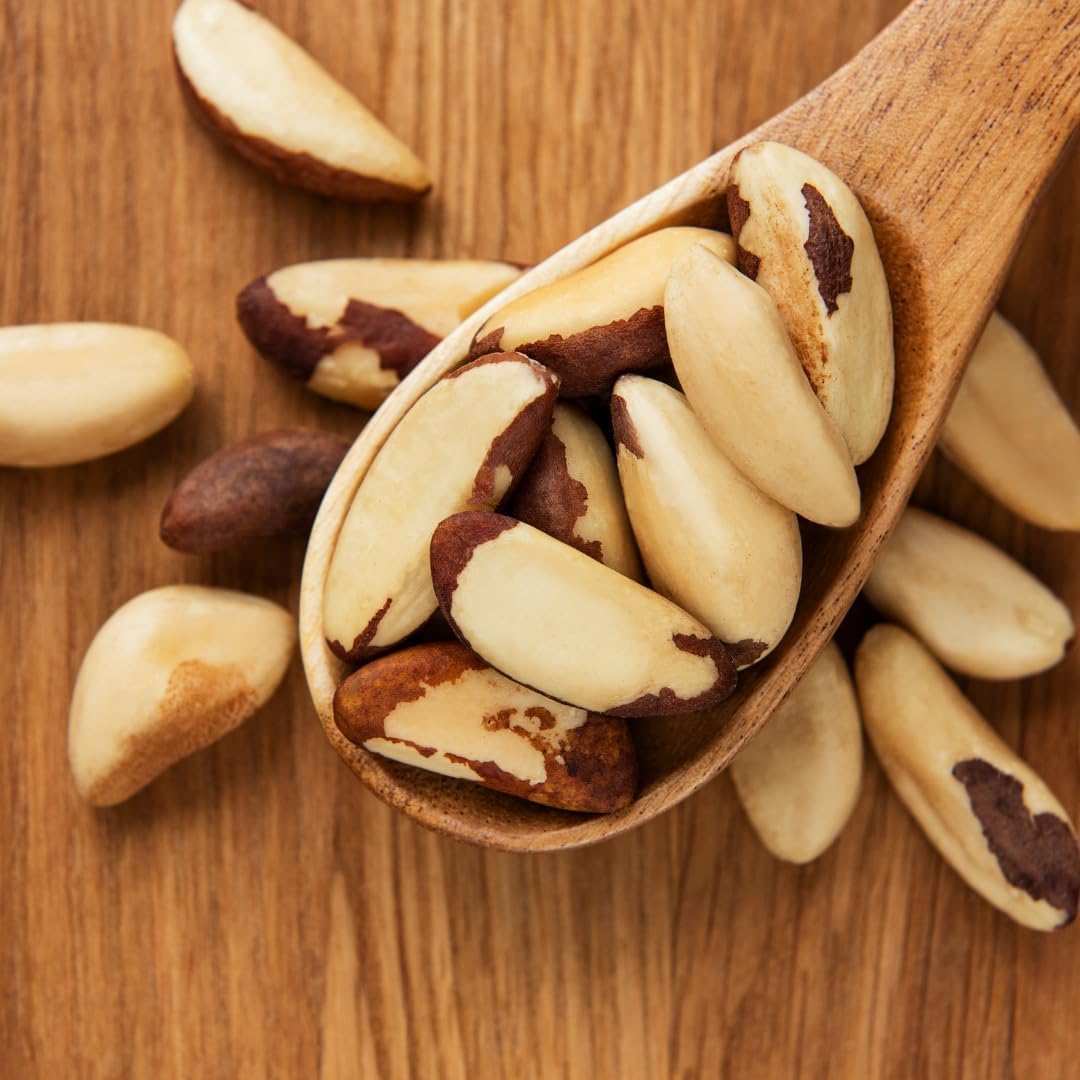 Paranüsse in Stücken 500g – 100 % Natürlich, Protein- & Selenquelle, Knackig, Mild im Geschmack, Ideal zum Backen & Snacken | KUCHNIA ZDROWIA