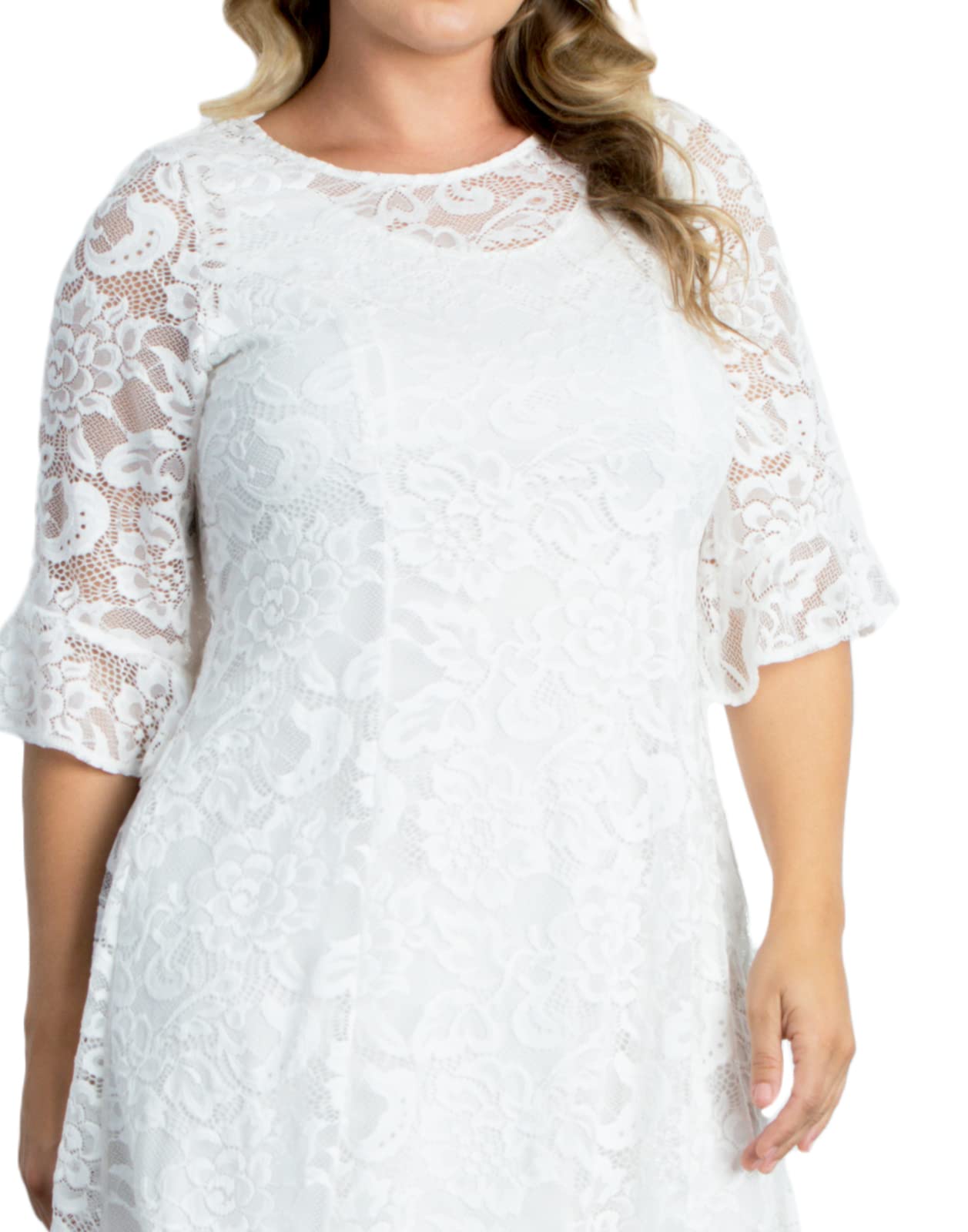 Amazon.com: Kiyonna Plus Size Women's Clothing: White Dresses Amazon.com: Kiyonna Plus Size Women's Clothing: White Dresses