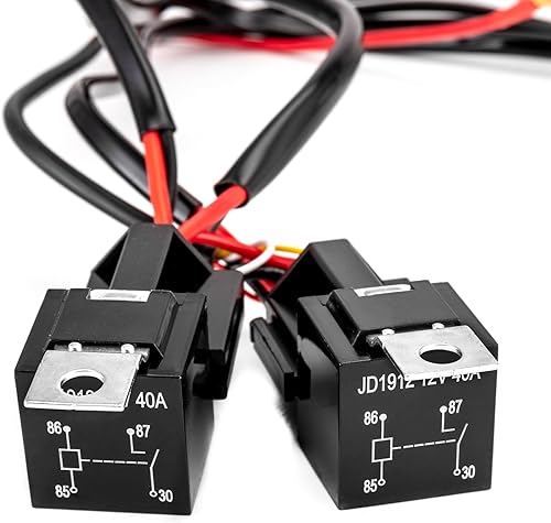 Miniatura 8 de WeiSen Kit de arnés de cableado LED de 3 derivaciones, interruptor de barra de luz y luz puntual compatible con Toyota Tacoma Tundra 4Runner RAV4