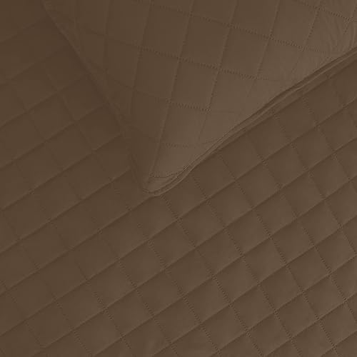 Miniatura 3 de Easy-Going - Juego de colcha reversible con 1 funda de almohada, tamaño individual, colcha suave, resistente al agua y a las manchas, de microfibra