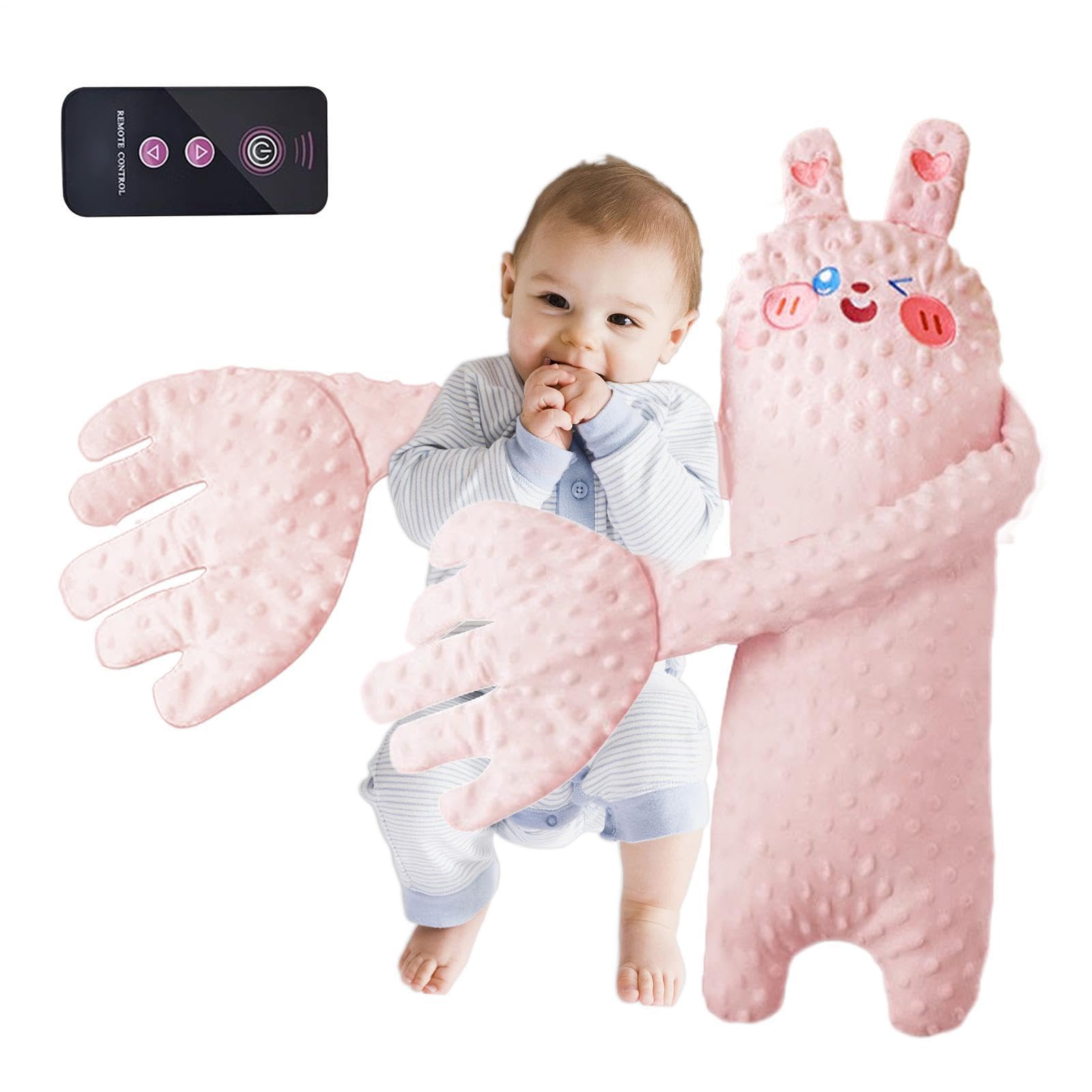 Electric Slapping Palm Plush Pillow, Patting Sleeping Pillow, Stuffed Animal Shape With 3 Adjustable Modes, Pearl Cotton Vibrating Mattress Pad Pillows — view 6