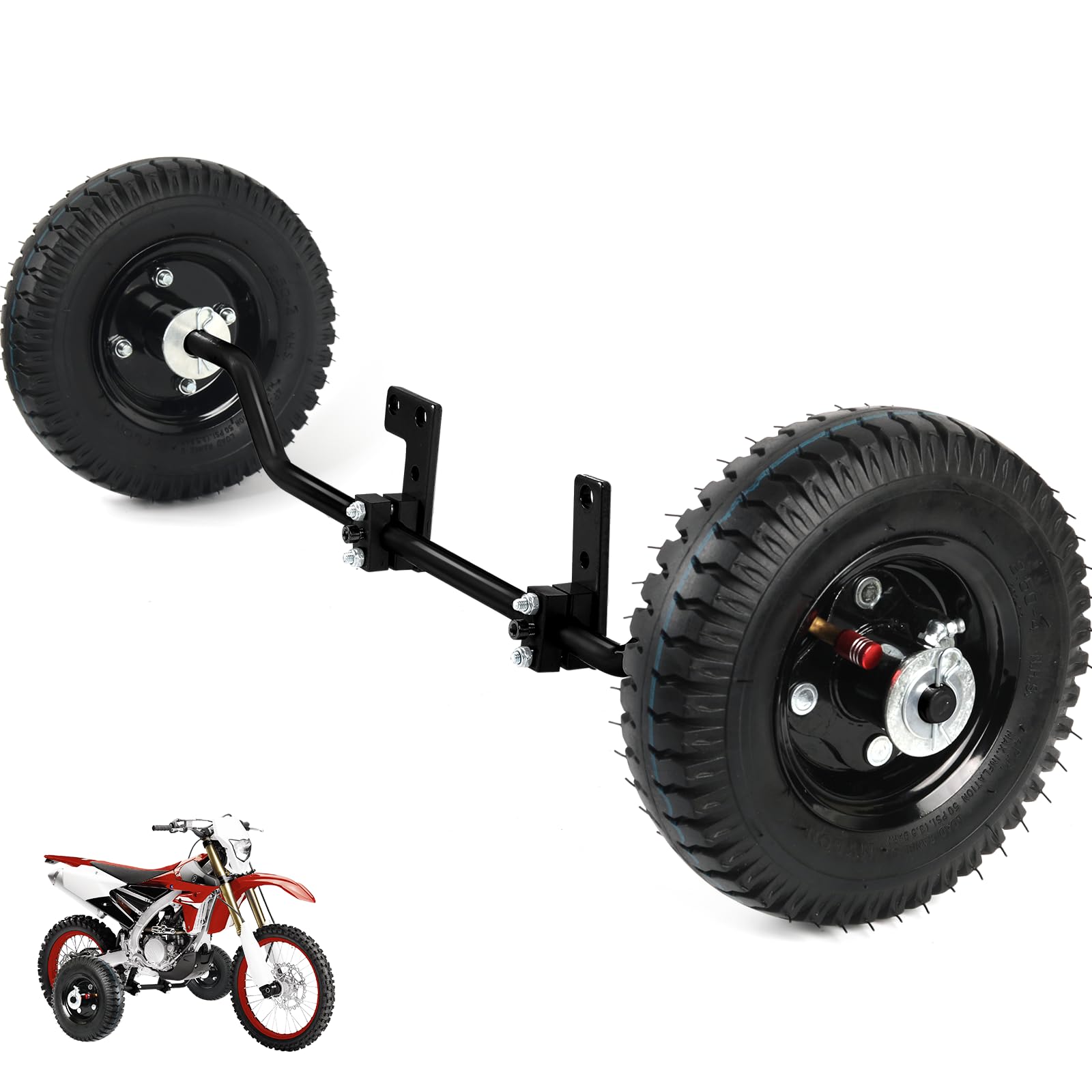 AR-PRO Dirt Bike Training Wheels Adjustable Height, Compatible with ...