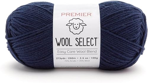 Premier Yarns Navy Yarn Wool Select