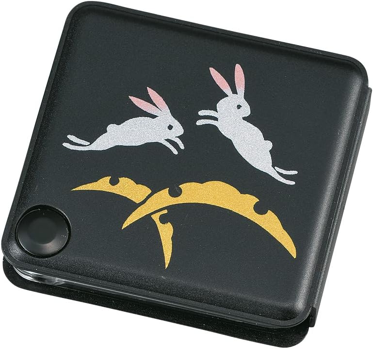 Nakatani Brothers Shokai "Yamanaka Lacquerware" Portable Loupe Snow Rabbit 36-2610