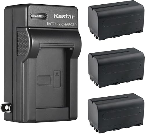 Miniatura 8 de Kastar Cargador de batería de pared de CA NP-F750  NP-F770 para FEELWORLD FW568 V2 monitor de campo de cámara réflex digital de 5.5 pulgadas,
