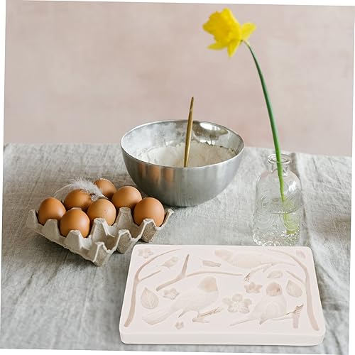 Miniatura 6 de Abaodam Molde de silicona para fondant, molde de silicona para hacer pasteles, molde de resina para fondant, creativo, moldes para hornear, ramas y