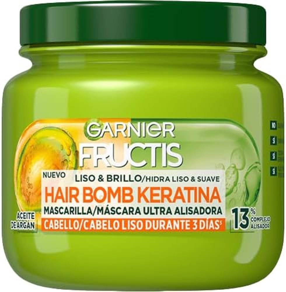 New Garnier Hair Mask Hidra Liso Fructis (300 Ml)