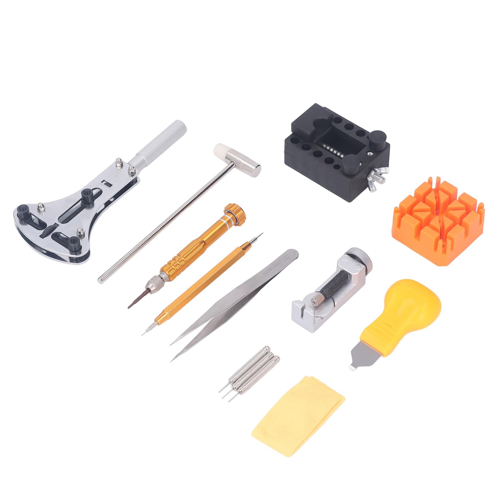 Kit de destornilladores para reparación de relojes 149 en 1, herramienta de reemplazo de batería, removedor de eslabones de banda, abridor trasero