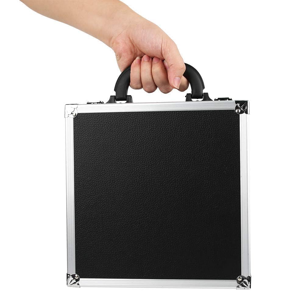 Agatige Boîte De Rangement Peut Contenir 16 Boules pour Balles Billard Pool Ball Holder Box Holder Container avec Poignée De Transport pour Billard, Boîte De Rangement De Boules De Billard Snooker