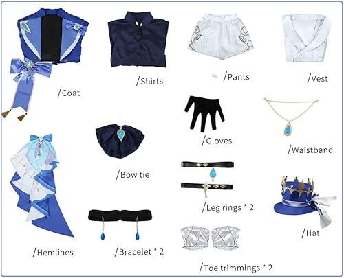 Miniatura 2 de Weixu Disfraz de cosplay de todos los personajes, traje de uniforme de Halloween, traje de carnaval para mujeres y hombres