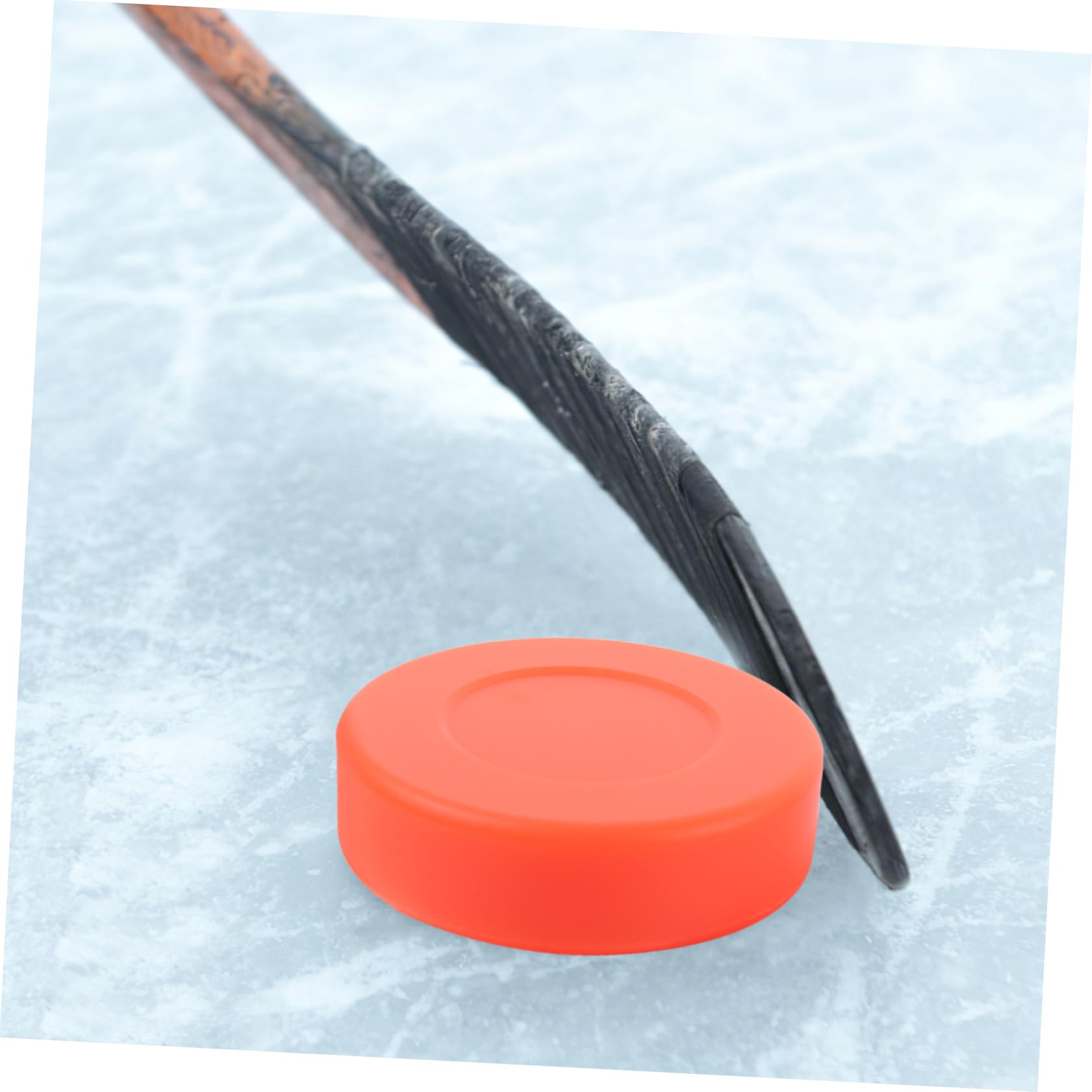 YARNOW 4 Pezzi Disco Muto Disco da Hockey Pratica Disco Dischi da Hockey su Ghiaccio Regali di Hockey Obiettivo da Hockey Disco da Hockey Esercizio Forniture per Sport all'Aria