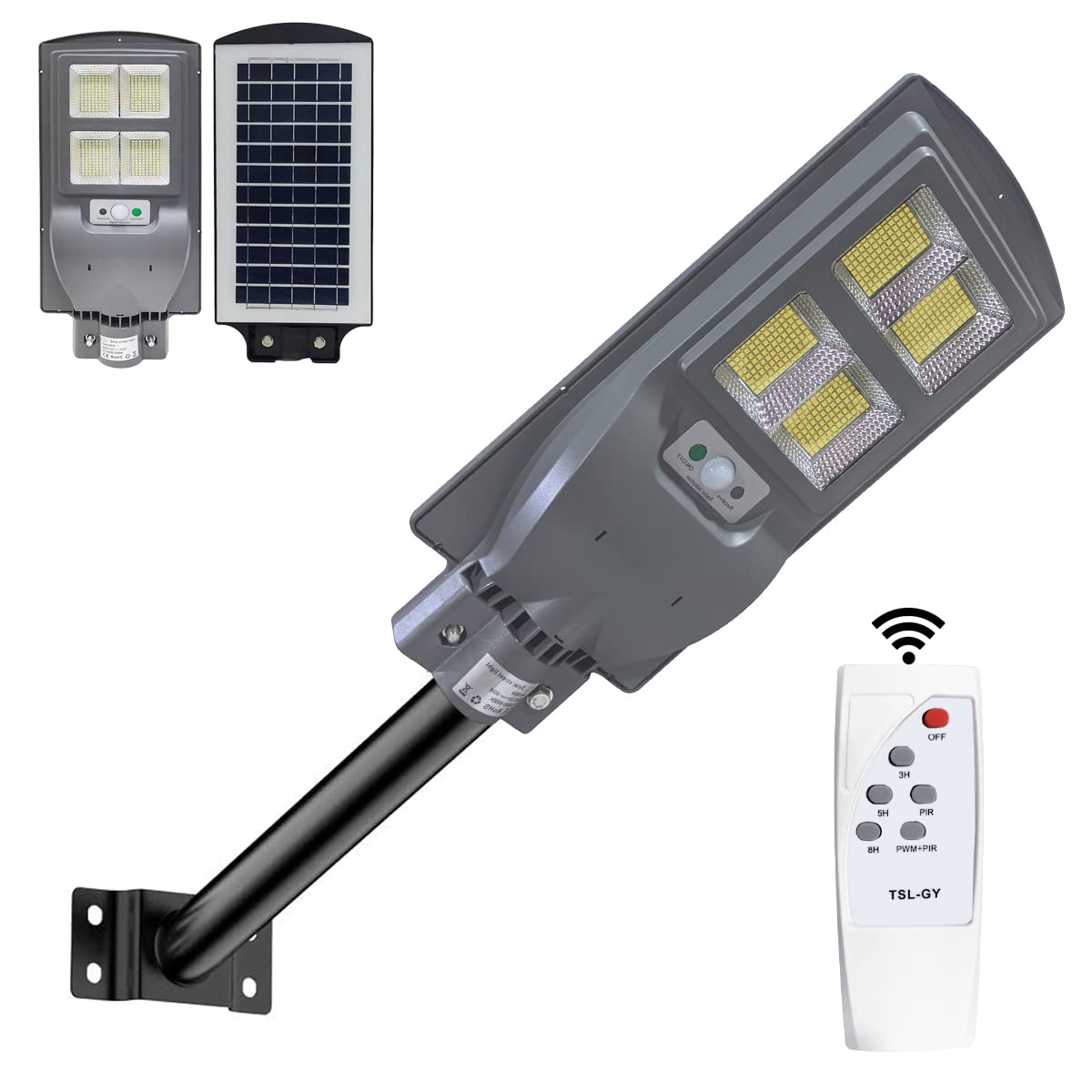 Epyz 60 Watt Solar Street Light Outdoor Waterproof with Motion Sensor and Dusk to Dawn for Garden, Street, Lawn, Patios and Pathways [ Pack of 1, Cold White Light, 416LED ] (B09LYWKK3V) Amazon Price History, Amazon Price Tracker