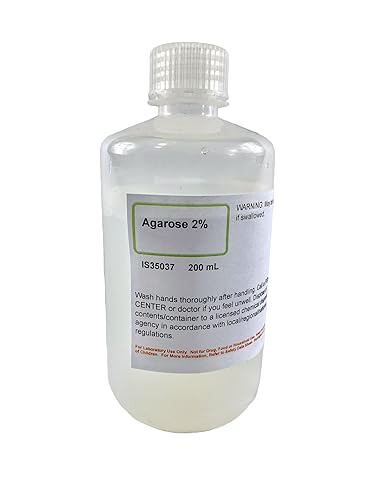 Innovating Science - Agarosa preparada 2 %, 6.8fl oz, grado reactivo, derretir y verter en la bandeja de fundición, colección química curada