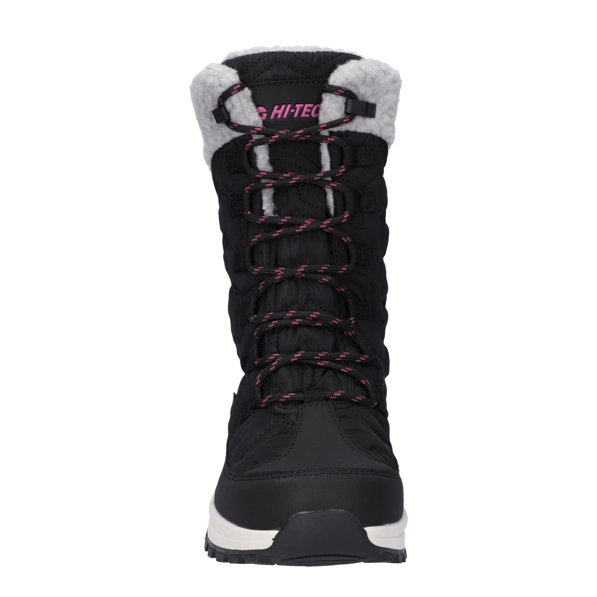 Hi-Tec Damskie buty śnieżne Sophia WP-Jet Black/Festival Fuksja-6, 36