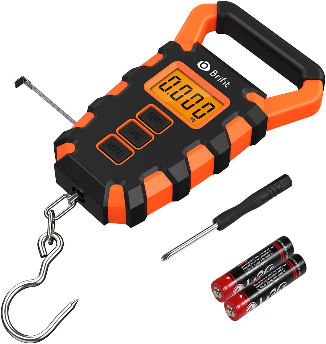 Fosmon Digital Luggage Scale (2 Pack), [Stainless Steel │Backlight