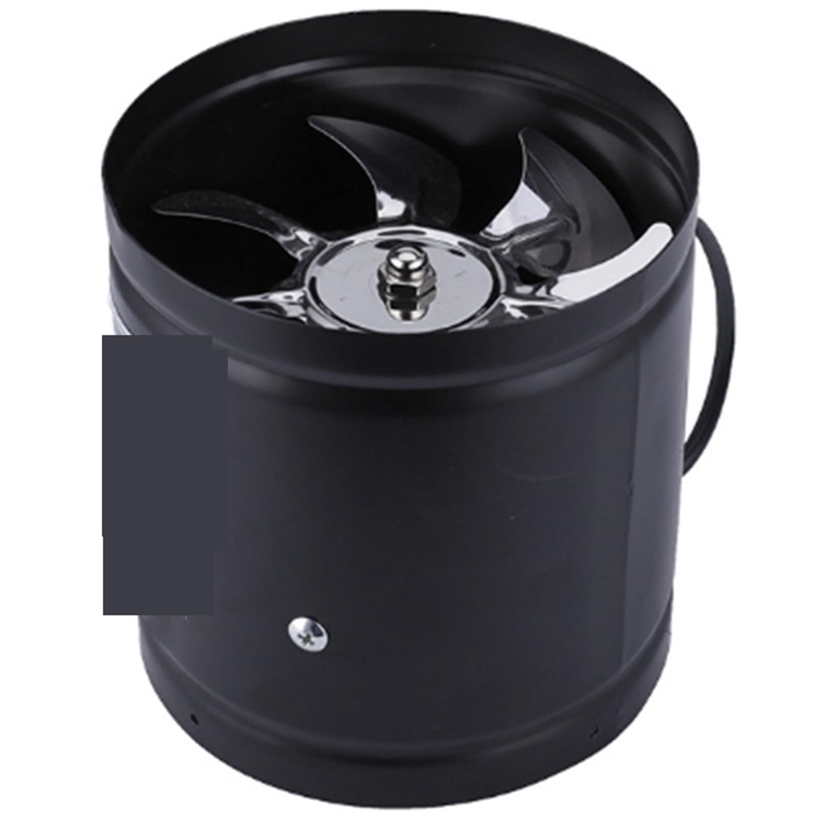 Ventilatore da 4 pollici for cucina domestica, ventilatore di scarico for tubi in metallo, mini estrattore, parete for bagno e WC, condotto,Ultra silenzioso
