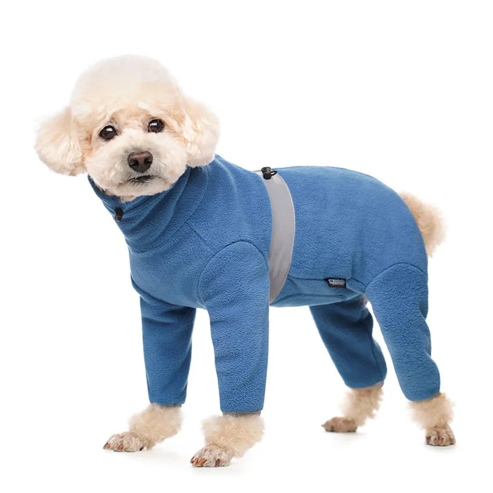 Combinaison polaire douce et chaude contre le froid canin
