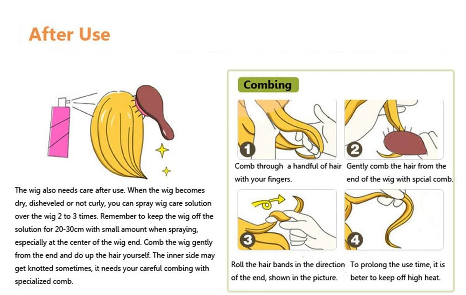 Jackcsale 31"/80cm Light Purple Long Wavy Curly Hair Wig with Bangs for Women Long Natural Synthetic Heat Resistant Wig Halloween Cosplay Daily Party Wigs Product Image 5