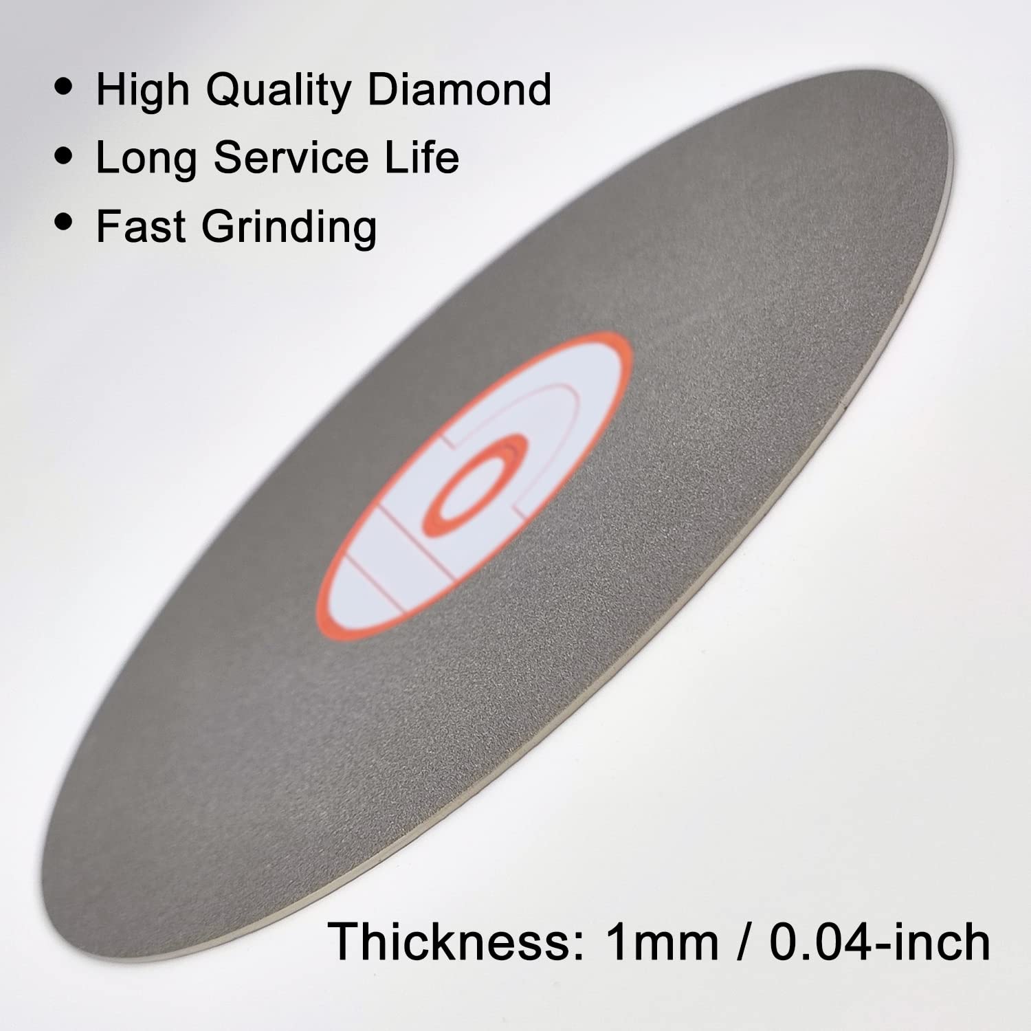 6-Inch 400 Grit Diamond Flat Lap Disc – For Gemstone, Glass, Ceramics Grinding & Polishing - View #10