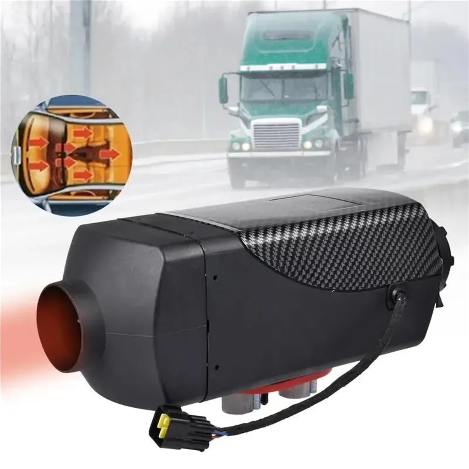 Nagrzewnica postojowa 5KW 12V/24V Car Diesel Parking Heater Auto Fuel-operated Heater 12v/24v Air Parking Heater Remote Diesel Heater nagrzewnica powietrza