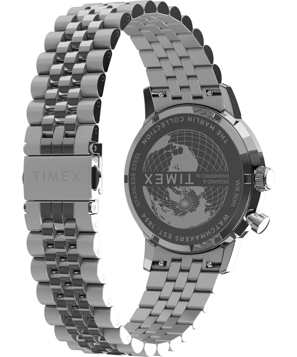 Timex Herren Multi Zifferblatt Quarz Armbanduhr Marlin