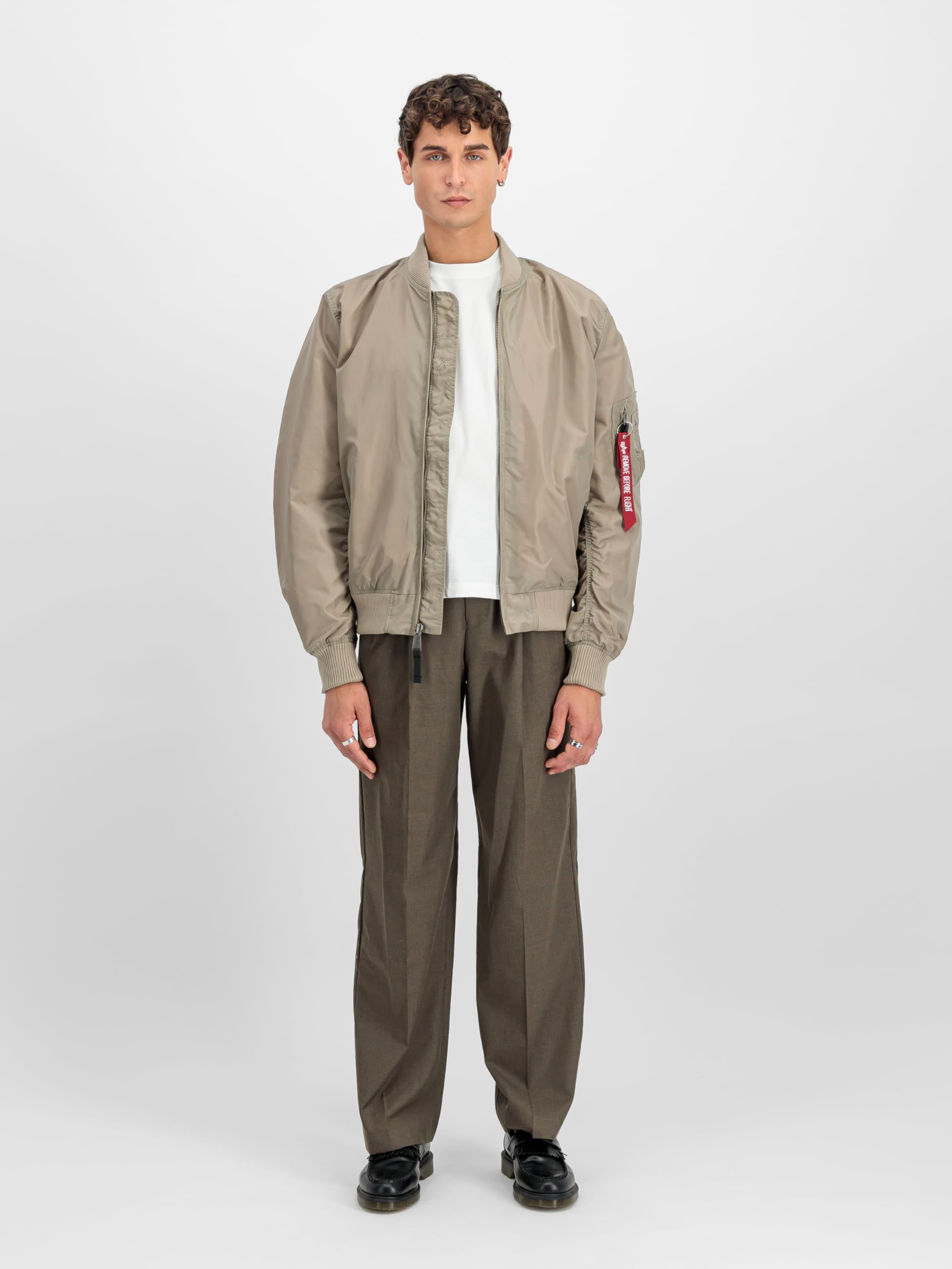 Alpha Industries Chaqueta de Vuelo Ma-1 TT Chaqueta Bomber Hombre