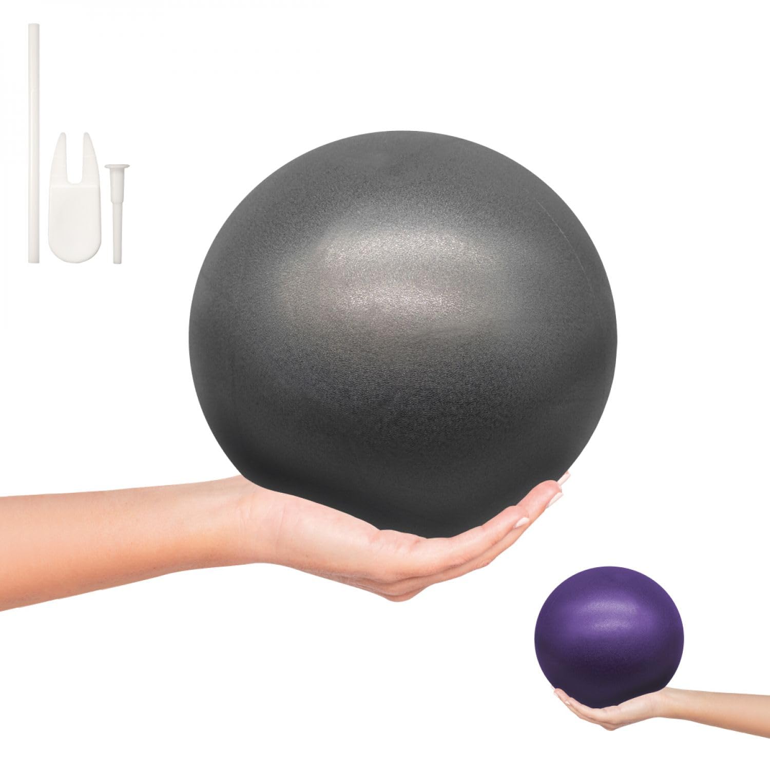 Mini Ballon De Pilates 25 Cm - Parfait Pour Le Yoga Et Renforcement Musculaire ! - 12