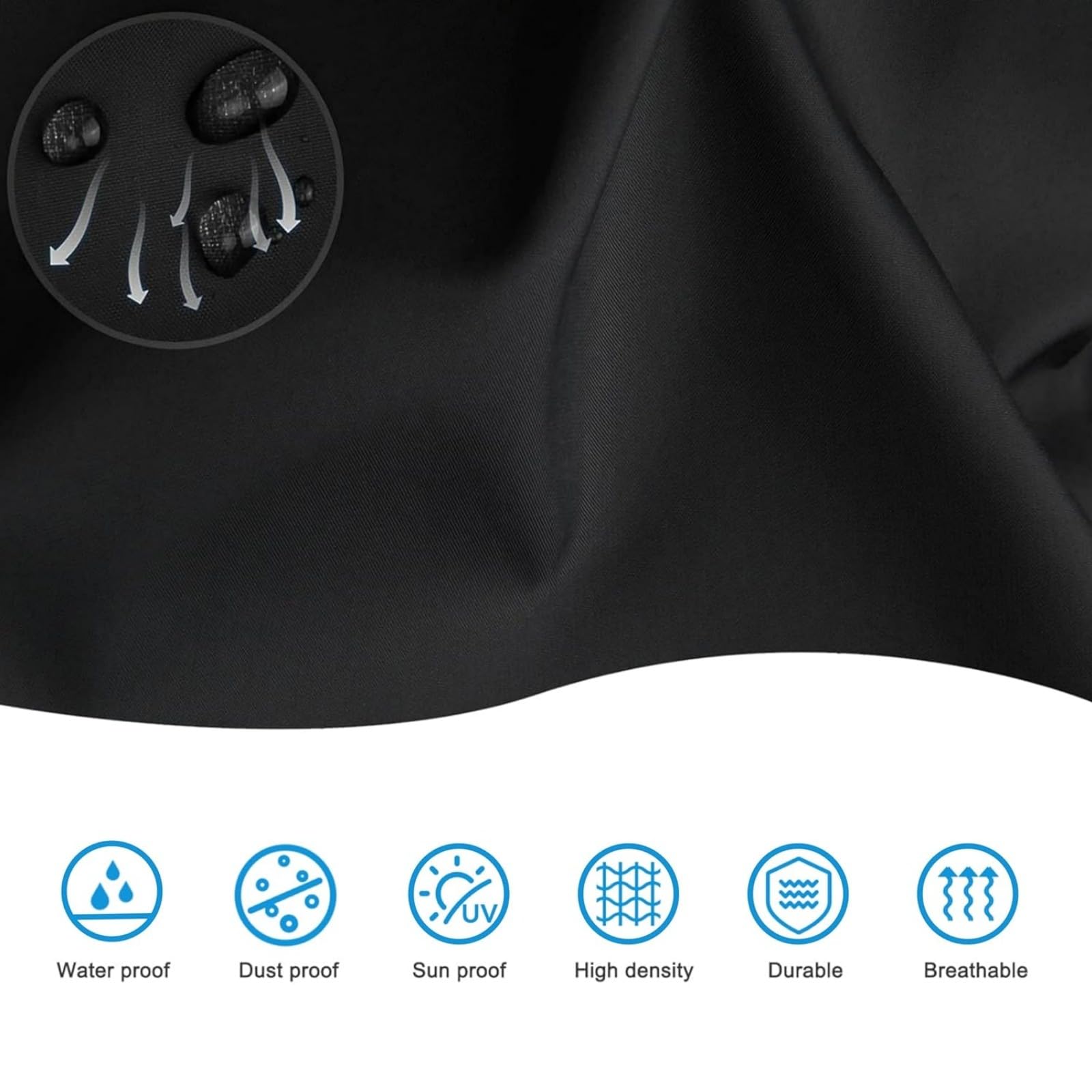 2 Unidades Funda para Panadería con Cremallera, Impermeable y Antipolvo de Tela Oxford 420D, para Estantes, Sartenes y Carritos de Pan, Uso en Hogar y Restaurantes (Marrón)