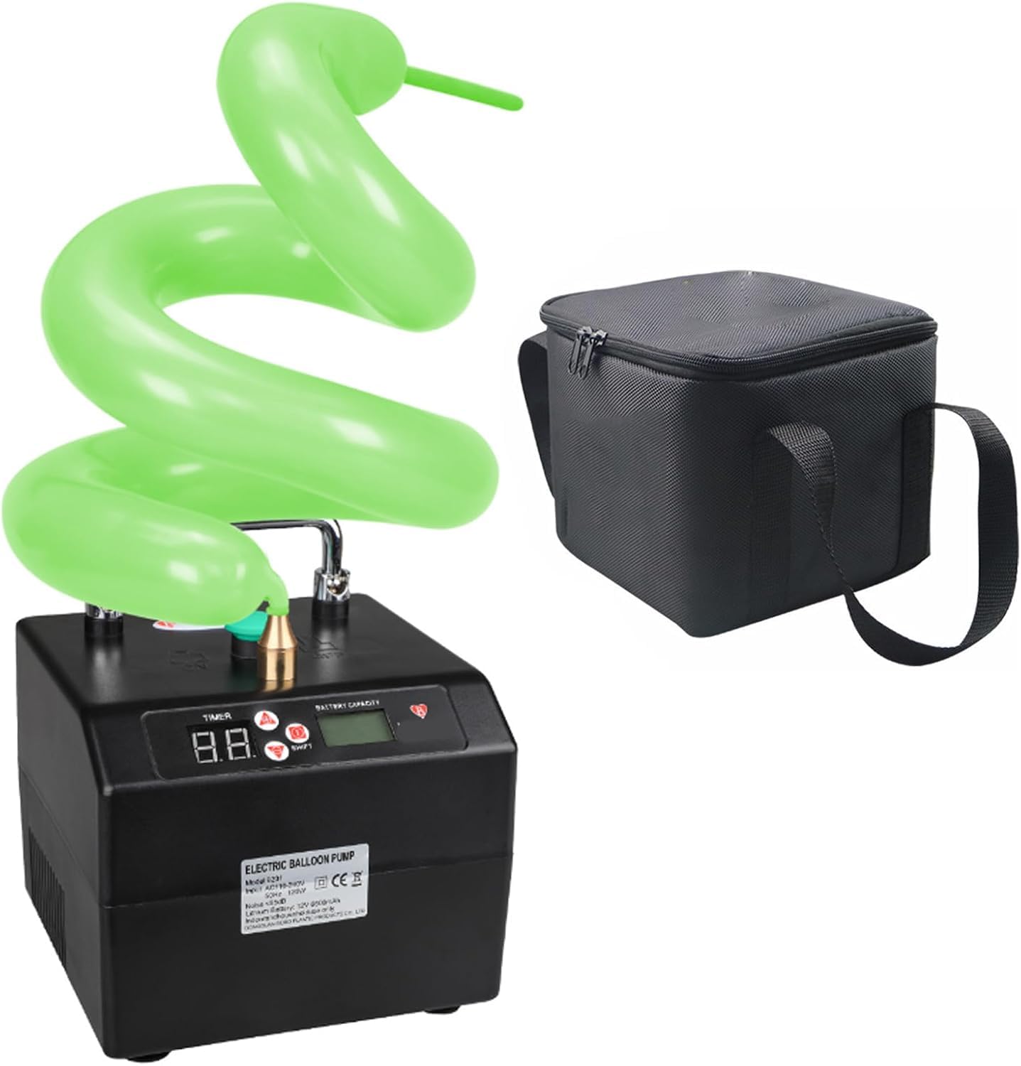 Pompe à ballon électrique 120 W double mode avec fonction minuterie