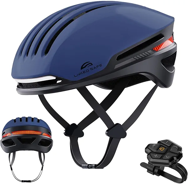 ASIEVIE Bike Helmet with Bluetooth, Smart Bike Helmet for Adults Men Women with Built-in Speakers, Auto Brake Blinker, Front and Rear LED Turn Signals Remote Control, Smart Cycling Helmet.