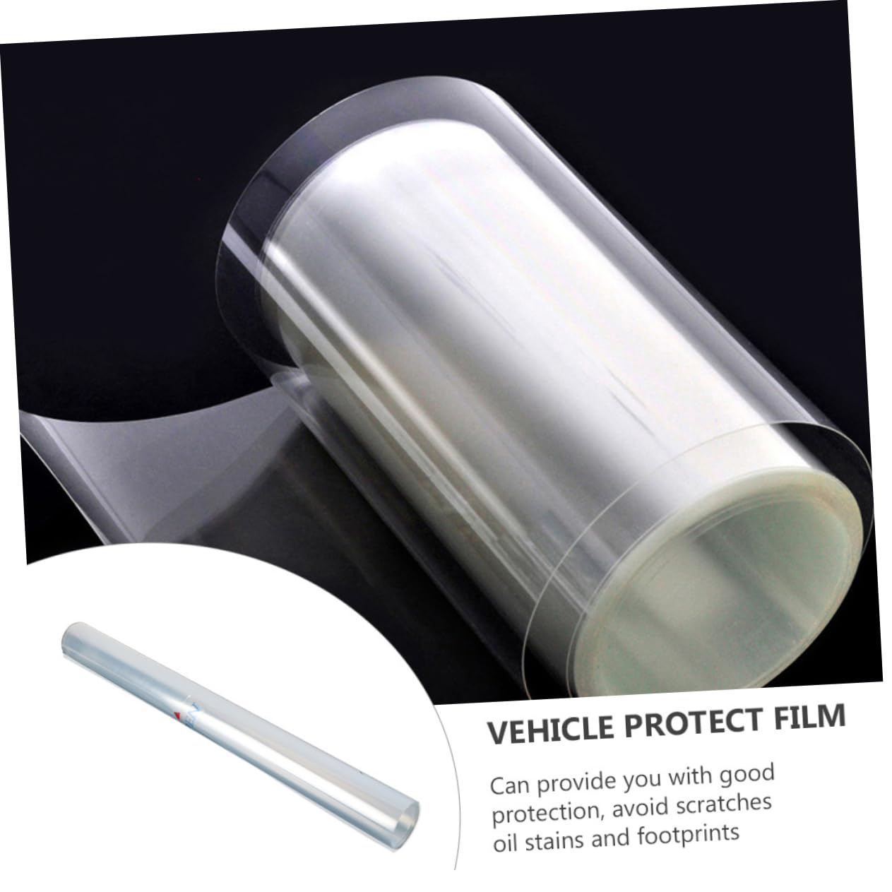 Film de Protection Pvc Transparent pour 50cm X 300cm Peinture Automobile