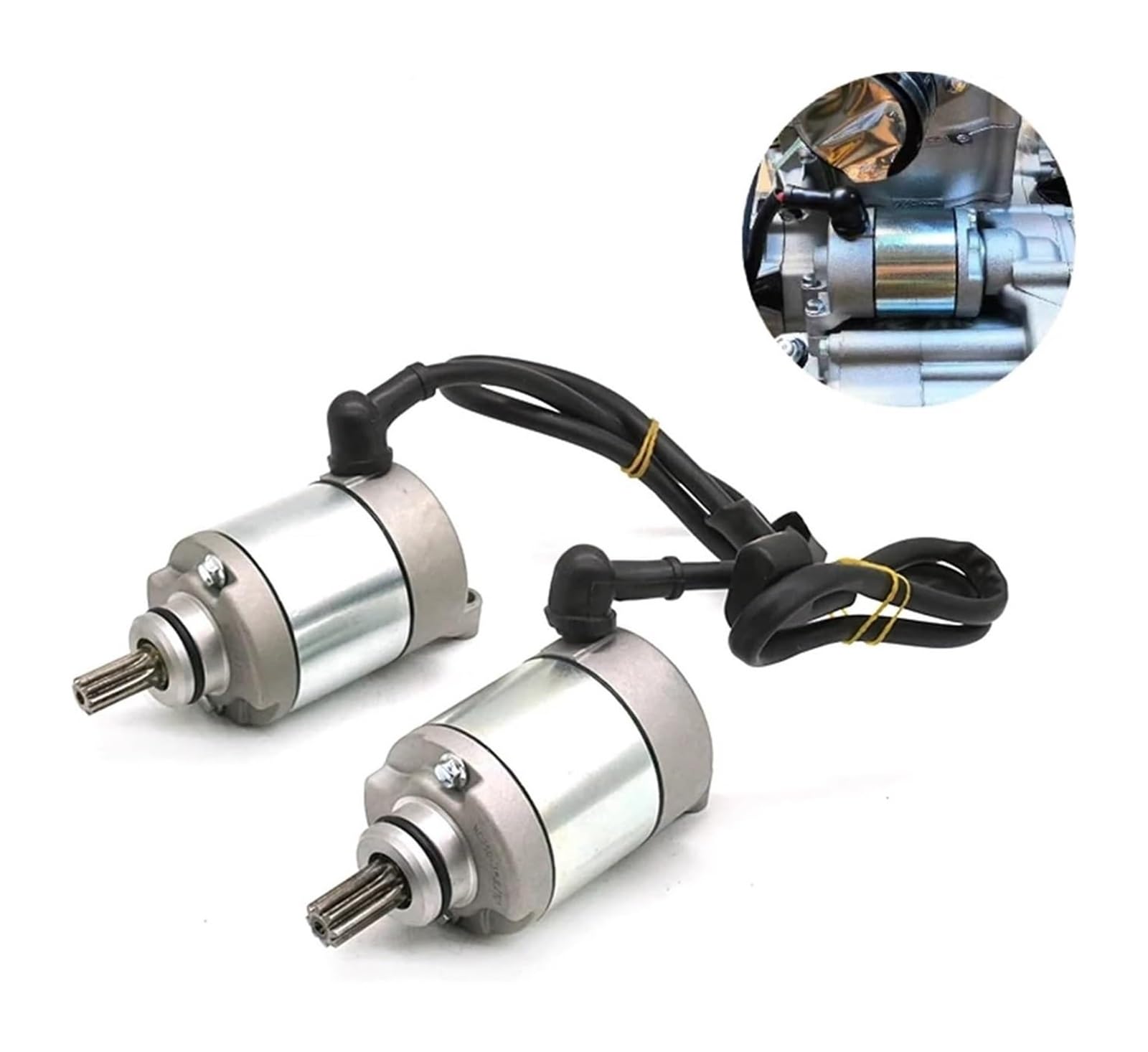 Motor Generador para ZONGSHEN Motor Racing NC250 ZS177MM 250cc 4 Tiempos RX3 BSE KAYO K6 T6 KEWS ZUUMAV 8 9 Dientes Motor De Arranque De Motocicleta