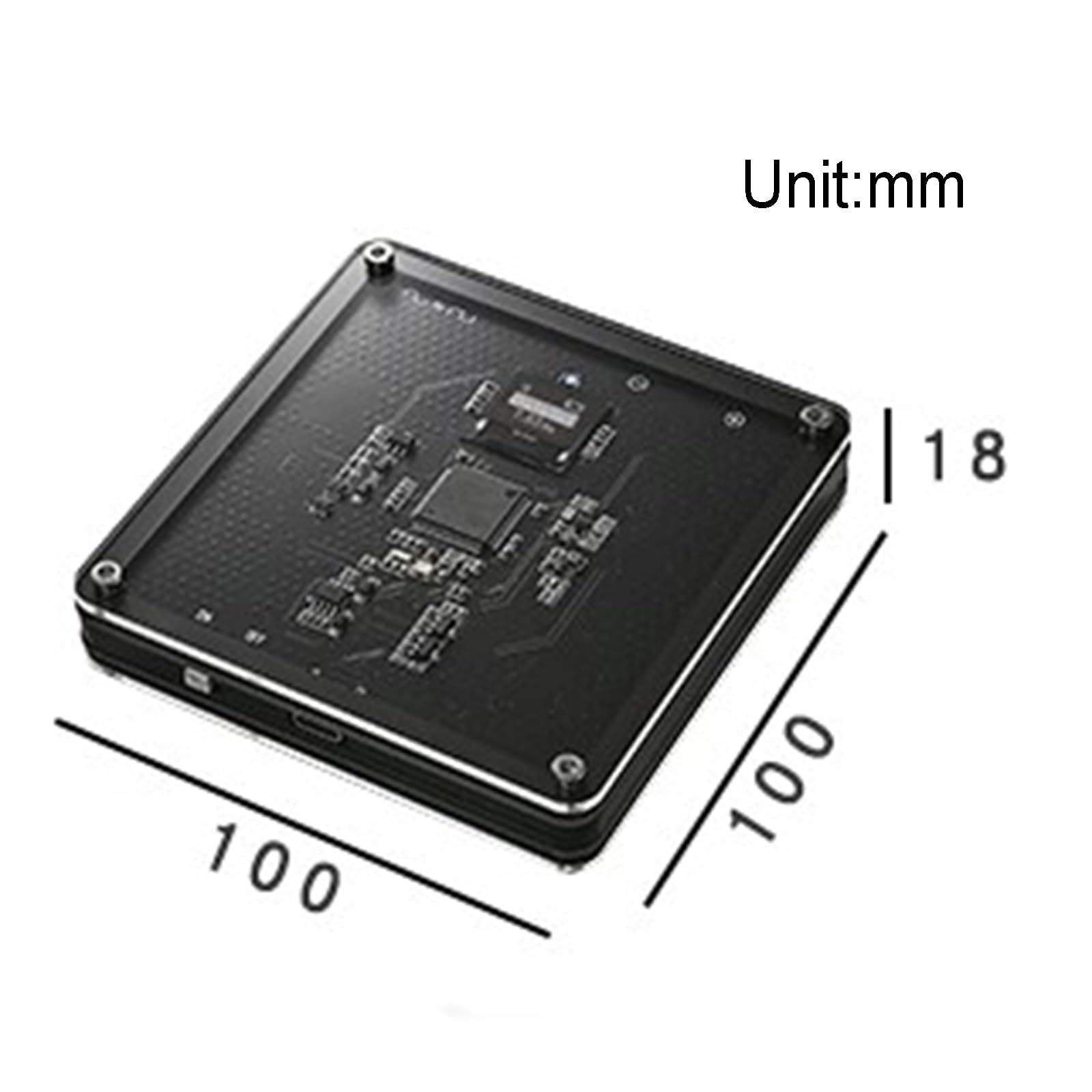 Schumann-Wellen-Generator, Umschaltbare Wellenform, Kleines Display, Frequenz Einstellbar Von 0,01 Hz Bis 999,99 Hz, USB-Stromversorgung, Für Entspannung Und Besseren Schlaf