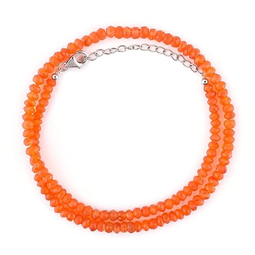 Miniatura 22 de OdrillionGems Natural Blue Sapphire Gemstones Beads Choker Necklace, 925 Sterling Silver, Chakra Healing Crystals, September Birthstones, Handmade