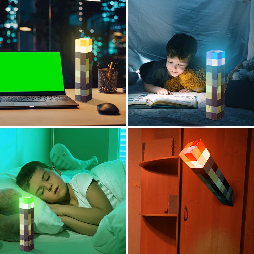 YOTOZU Veilleuse Chat Rechargeable Par Usb Avec Capteur Tactile Et