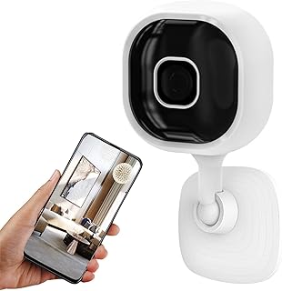 SONGYUKA 2023NEW WiFi Security Camera Mini Camera Outdoor/Indoor with Audio, Home Surveillance Camera, 1080P IP HD Infrared Night Vision Motion Detection Reminder(white cube)(1-PACK)