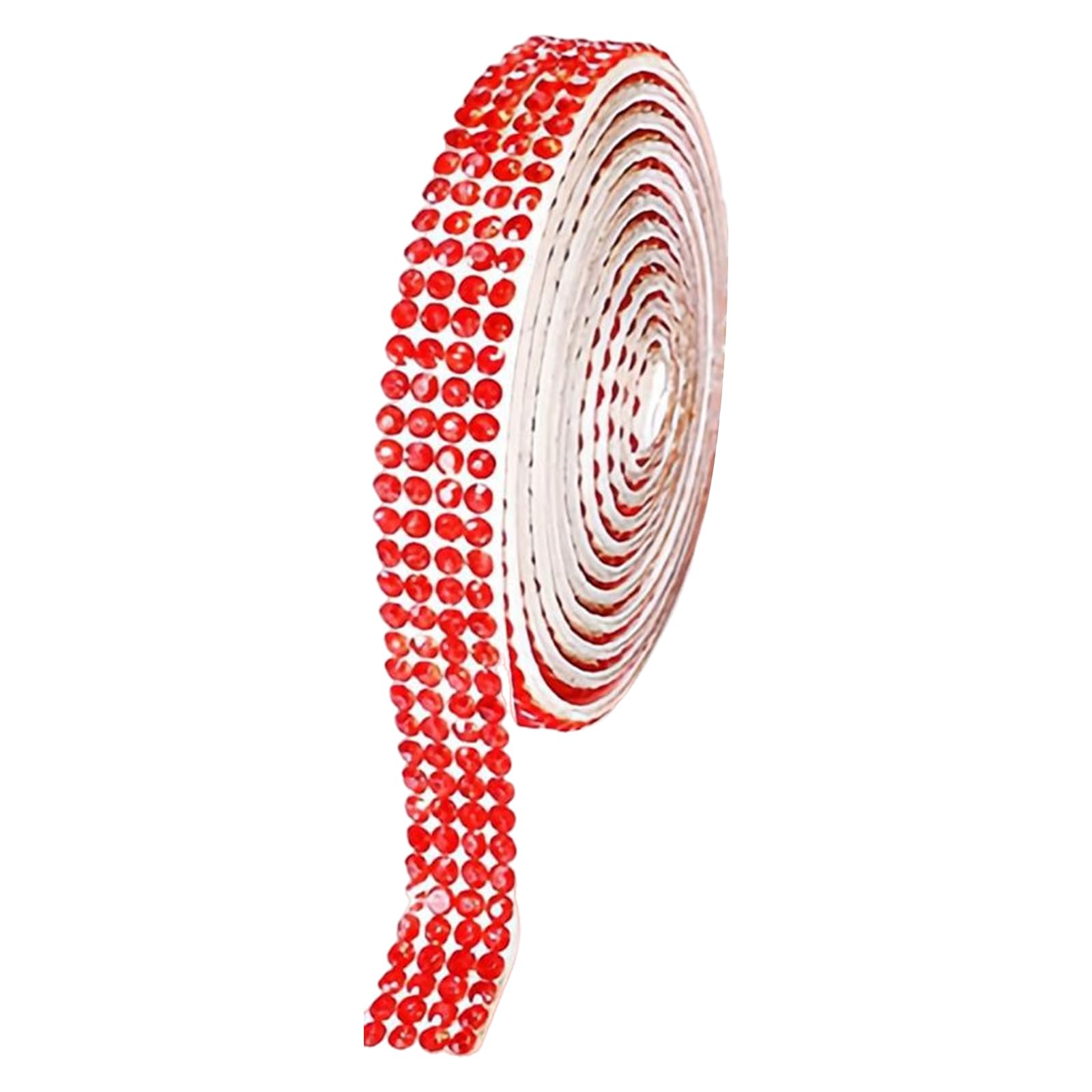 YWLUUOO Rhinestones Ribbons 1Yard Long Adhesive Rhinestones Ribbon 9mm Sparkling Sticker for Wedding Decorations Embellishment