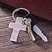Christian Art Gifts Engravable Metal Cross Keychain | Gods Faithfulness Never Fails | Inspirational Accessory Keychain/Keyring for Men and Women