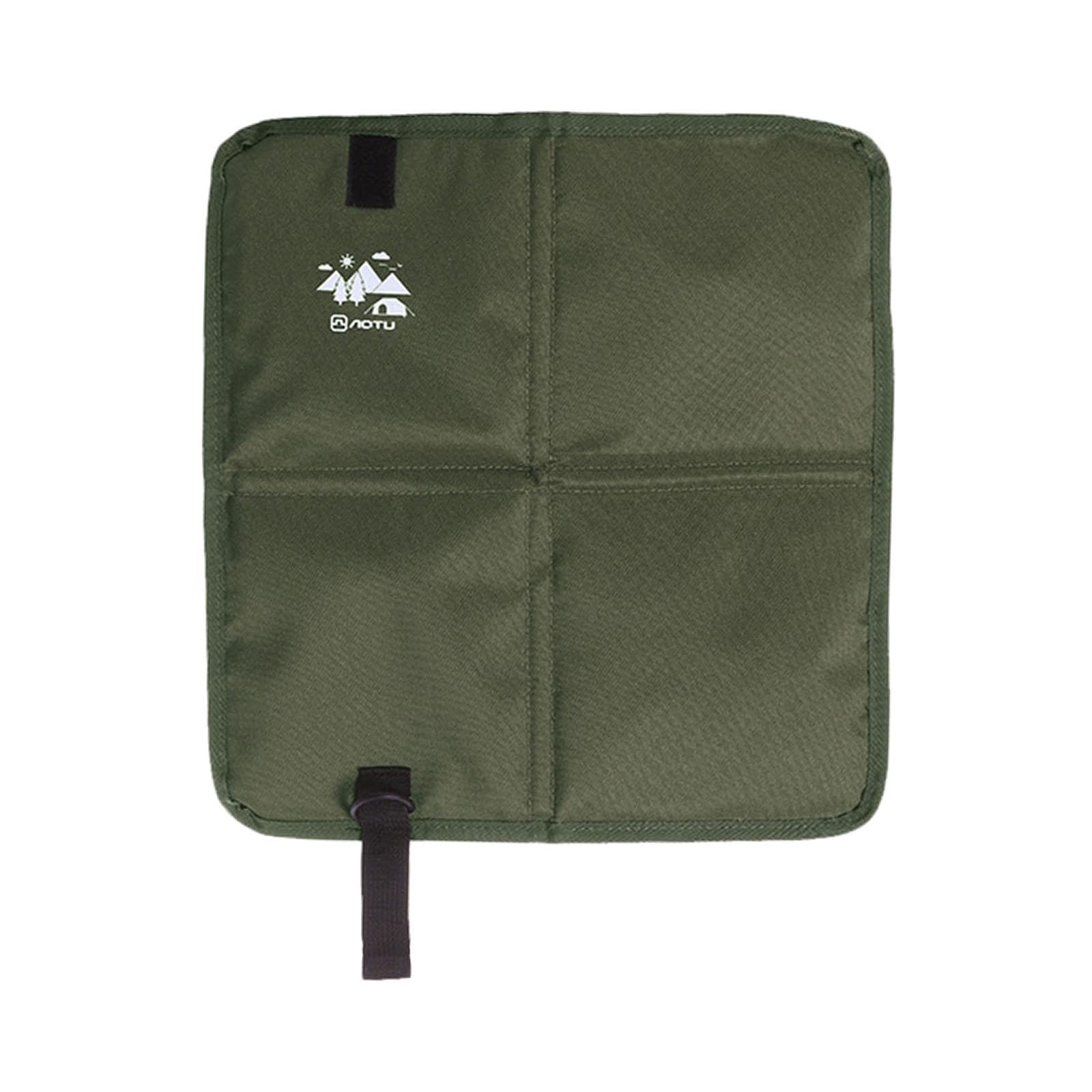 Menolana Foldable Cushion Seat Stadium Seat Pad Convenient Lightweight Compact Mini Outdoor Sitting Mat for Mountain Climbing Picnic, Green