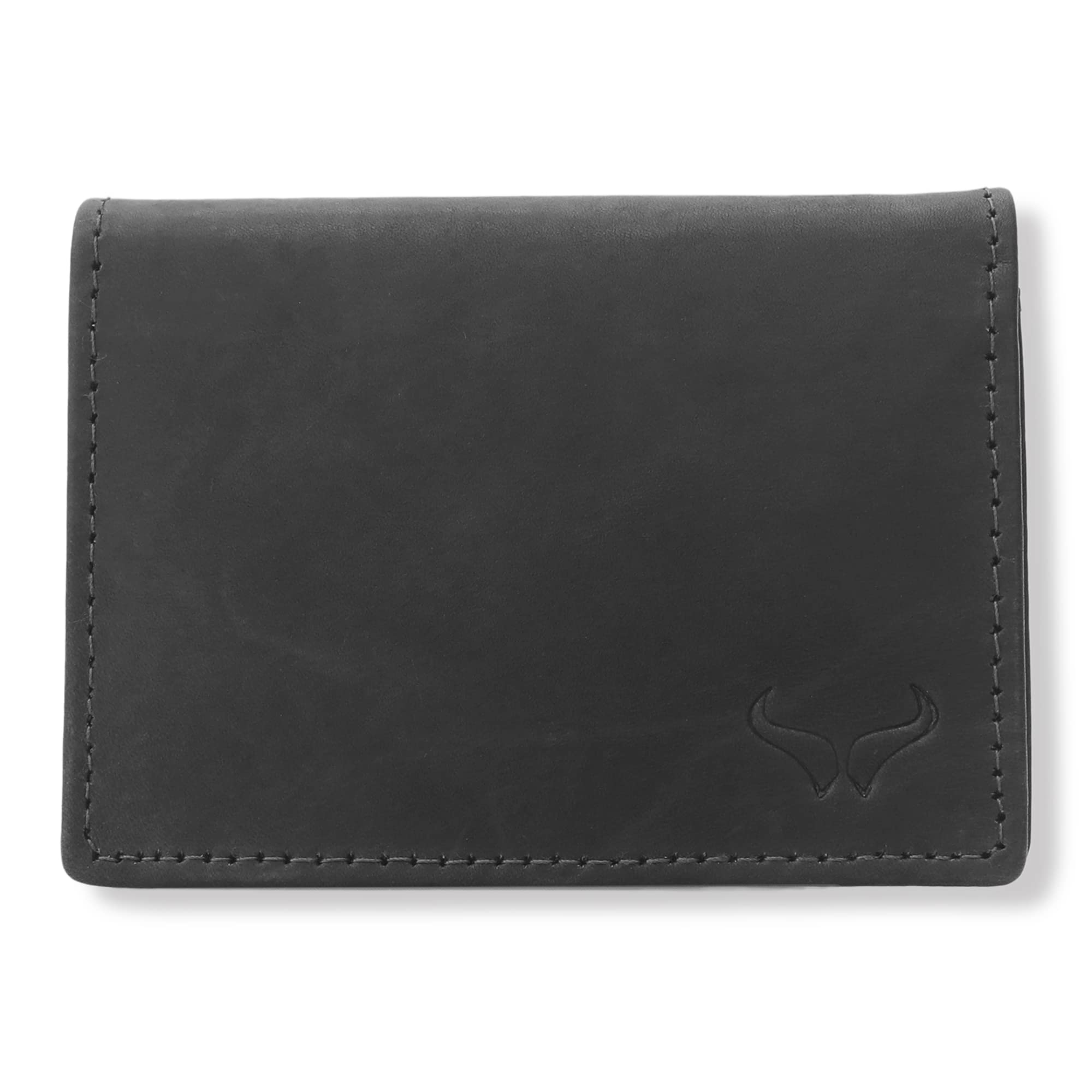 Bern Men Black Sleek Leather Card holder