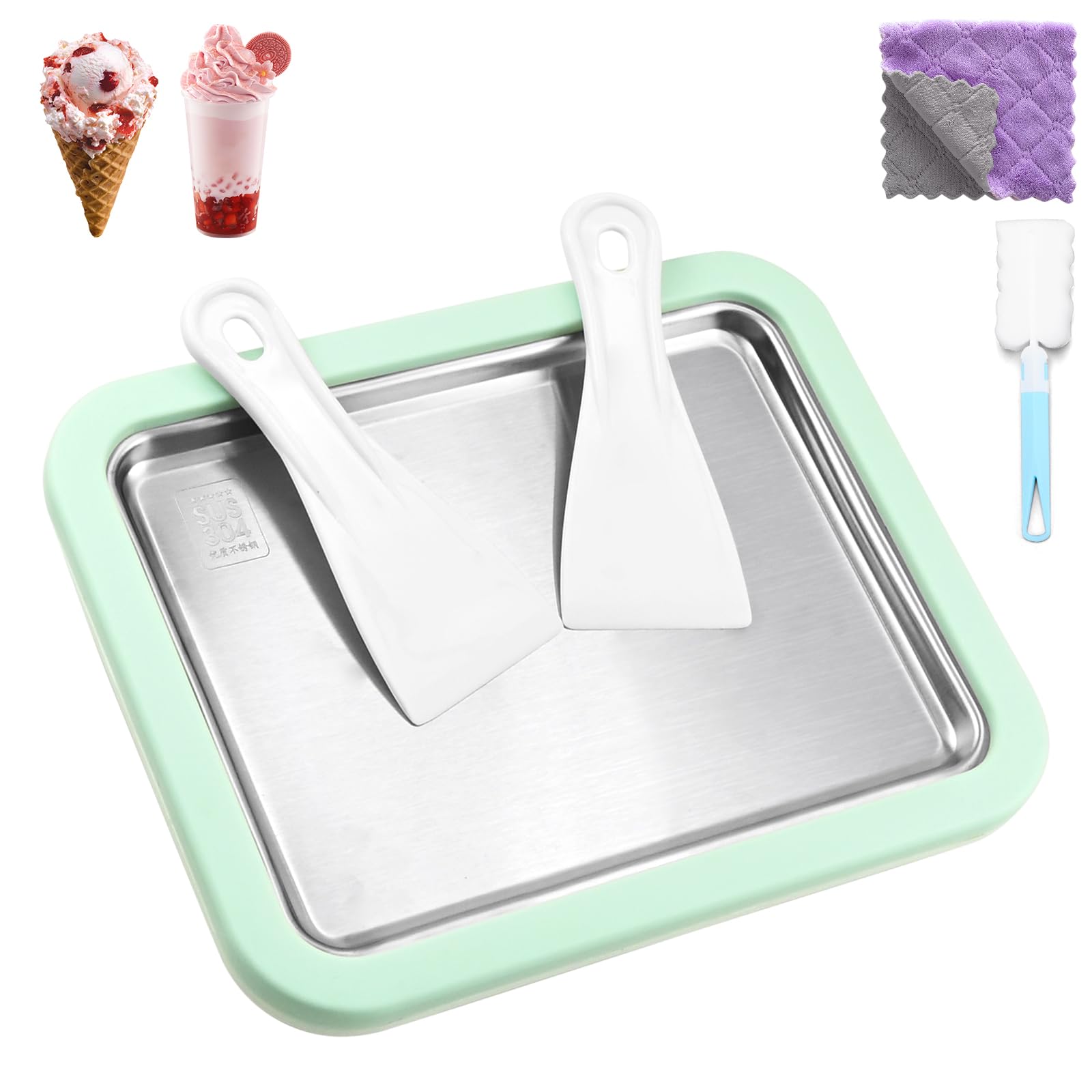Máquina Automática de Acero Inoxidable para Hacer Gelato Comercial, Máquina para