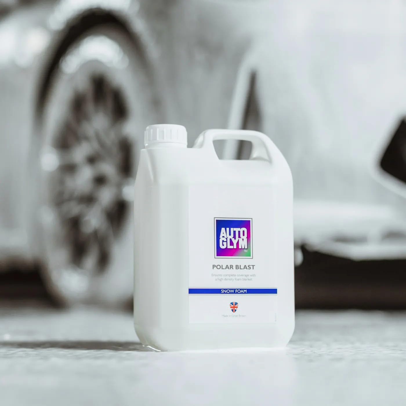 Autoglym Polar Blast (Mousse Nettoyante pour Voiture) - Mousse de Prélavage pour Nettoyeurs Haute-Pression Domestiques, Entretien et Nettoyage Voiture et Carrosserie - 2,5L