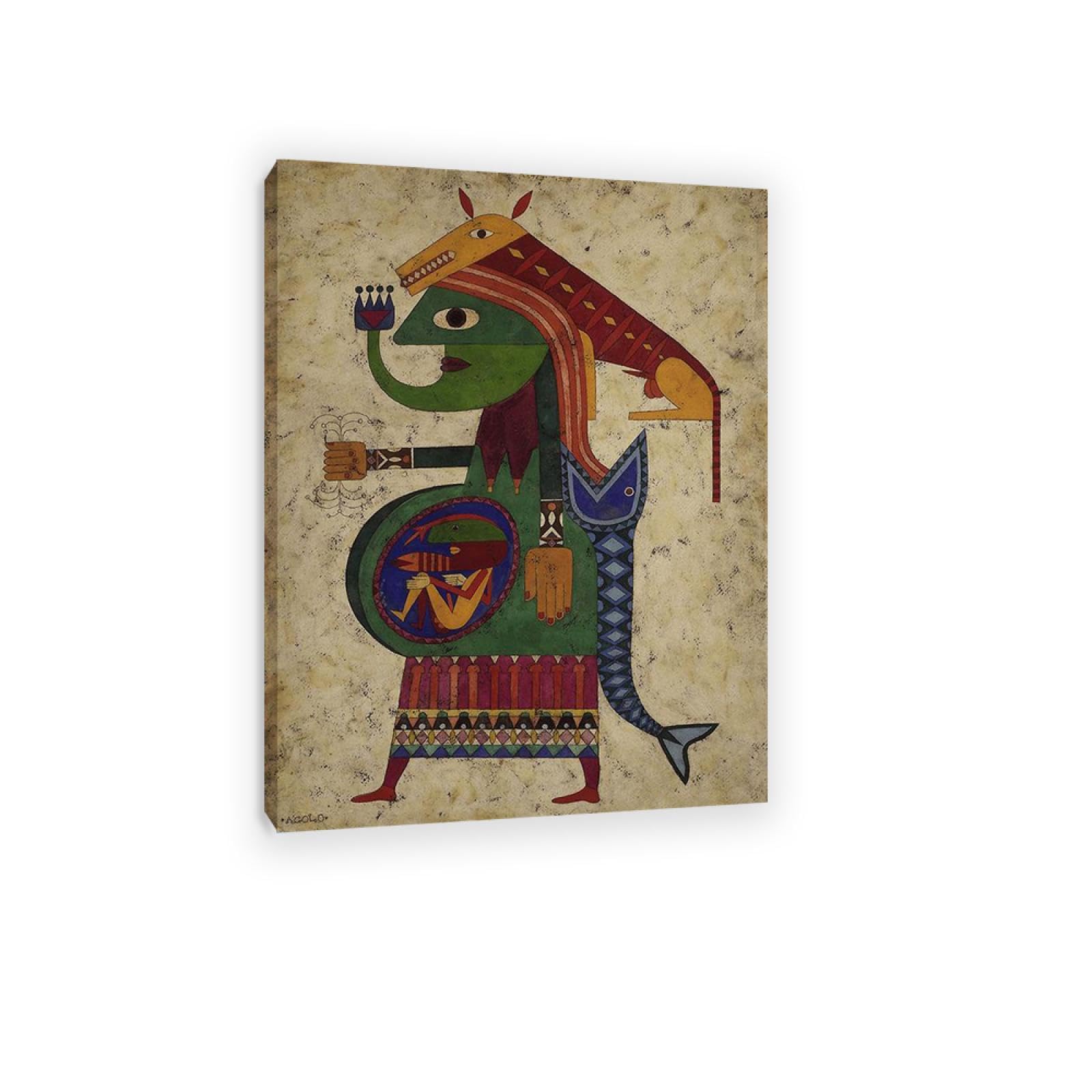 Poster art surréaliste 40x55cm tableau toile pour mur