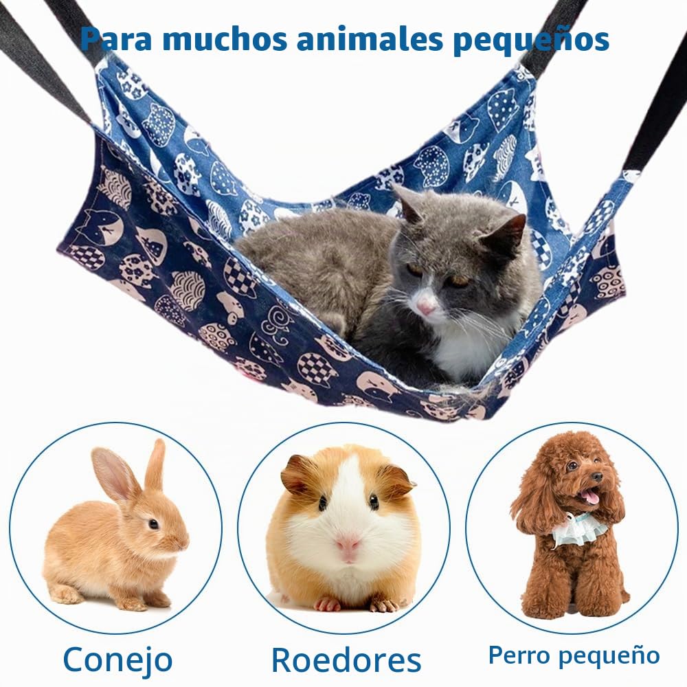 MiOYOOW - Hamaca colgante para gatos (2 unidades)