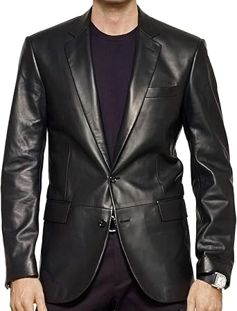 Casual Blazer Leather Jacket 