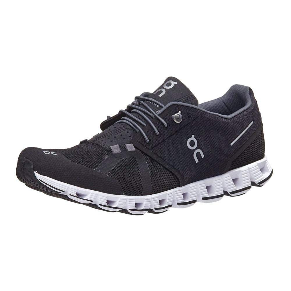 On Running Mens Cloud Black/White Running Shoe - 9, 42.5 EU
