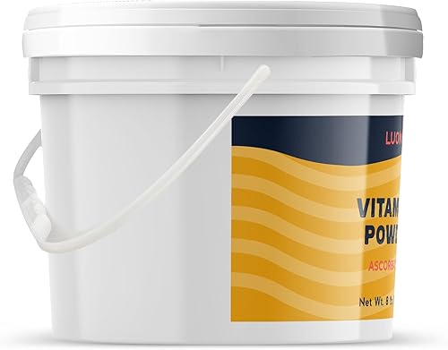 Miniatura 3 de Vitamin C Powder, 1 Gallon Bucket, Ascorbic Acid, Supplement (Pack of 2)