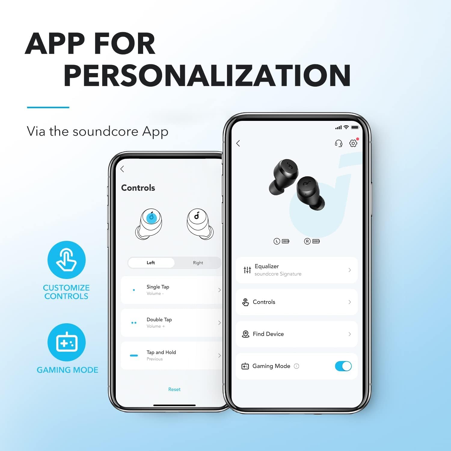 Soundcore by Anker A20i True Wireless Earbuds, Bluetooth 5.3, App, Customized Sound, 28H Long Playtime, Water-Resistant, 2 Mics for AI Clear Calls, Single Earbud Mode - Image 3