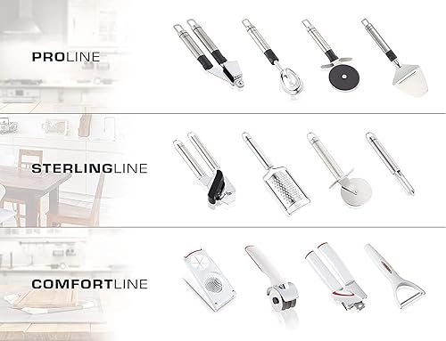 Miniatura 3 de Leifheit 03133 Abrelatas de seguridad, color blanco