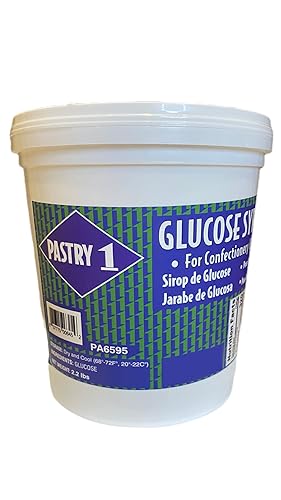 Pastelería 1 jarabe de glucosa 22 lb DE equivalente a dextrosa Clasificación de 45-49 sin OMG glucosa líquida sin grasa transgénica en un cubo de